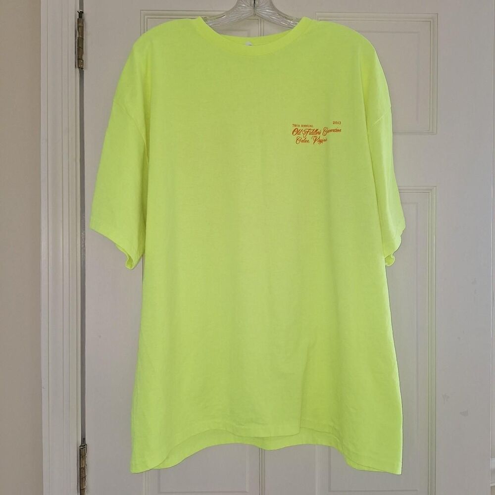 Fiddlers Convention 2XL Delta-pro-weight T-shirt Unisex - Picture 2 of 8